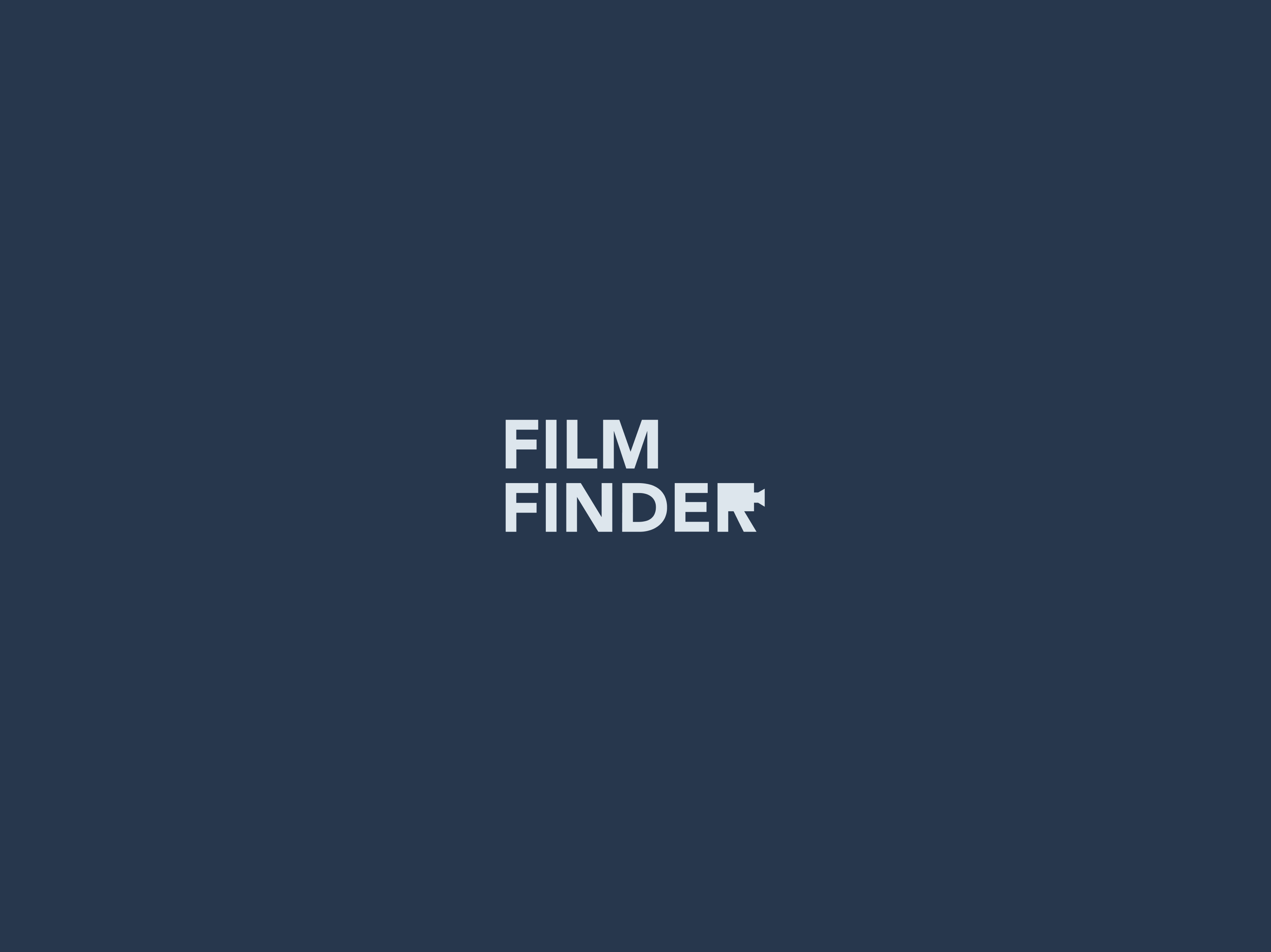 An image of the logo for a web app called Film Finder.