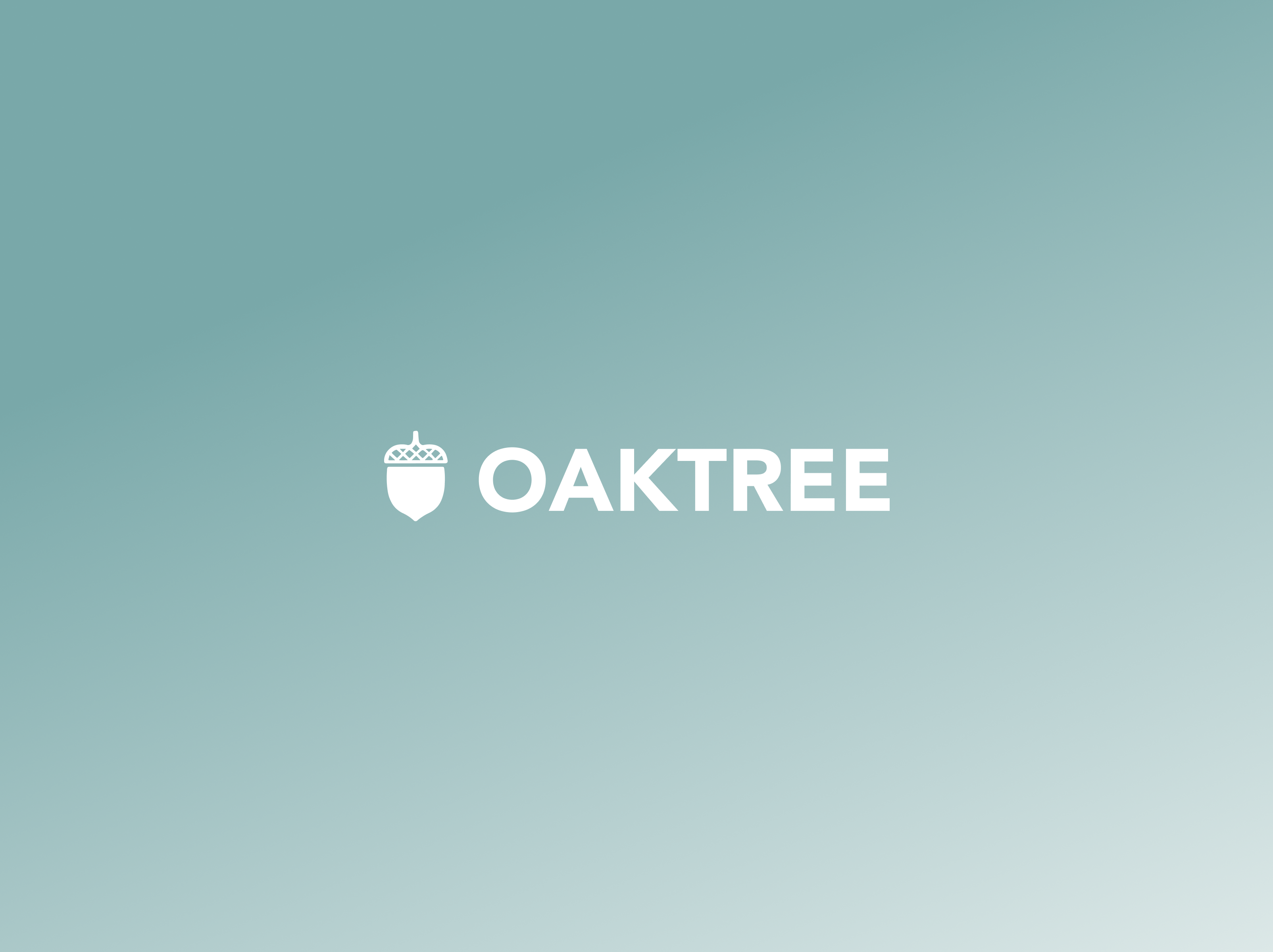 A preview browser image of the website of a cybersecurity consulting company called OAKTREE.